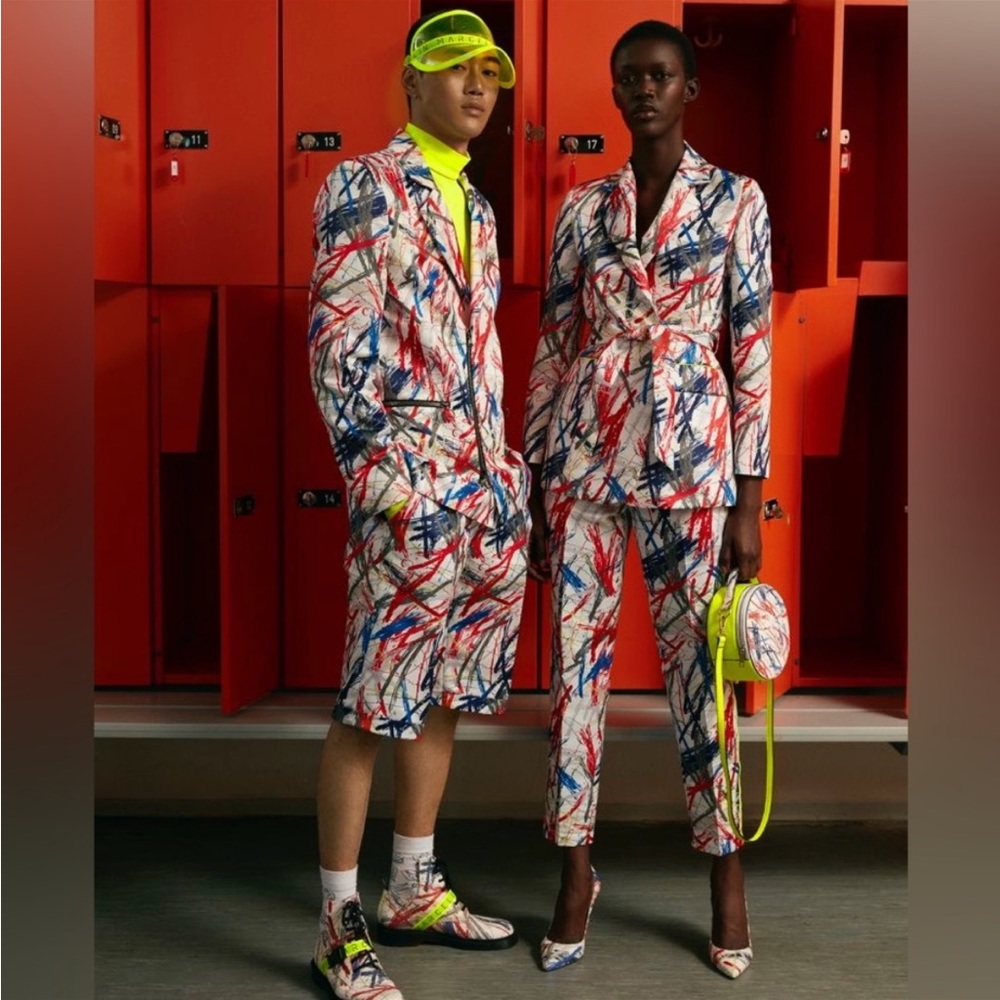 Marcell Von Berlin neon visor